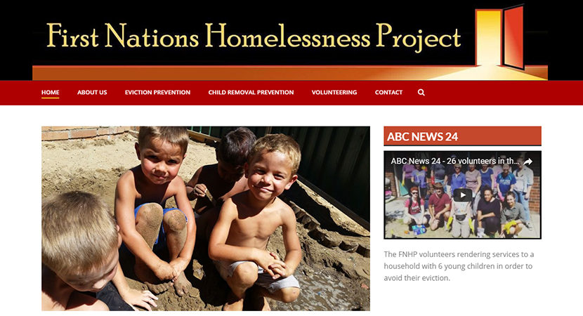 First Nations Homelessness Project